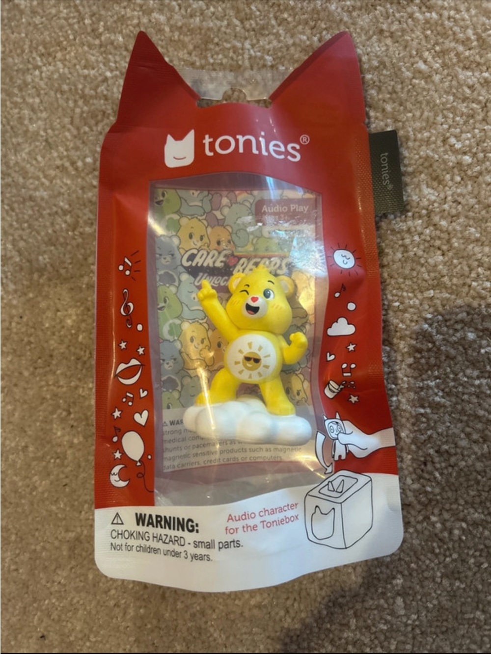 NWT Funshine Care Bear Tonies
